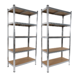 2 x 1.8M Garage Shelving Warehouse Rack Storage Shelves Pallet Racking