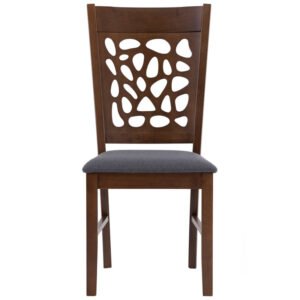 Asbel Timber Dining Chair x2  – Cocoa