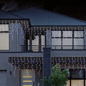 960 LEDs Snowing Icicle Lights ‚Äì available in 4 Colors – Cool White
