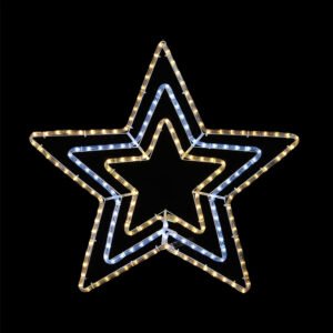 LED Ropelight 3-in-1 Star Flash Warm-Cool-Warm – Multicolor