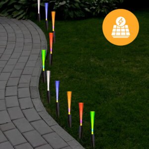 Solar Fibreoptic Path Lights ‚Äì 20 Pack