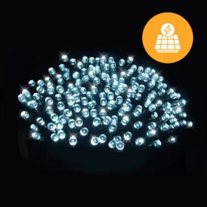 Solar 240 LED Fairy Lights ‚Äì 11.9m, available in 4 Colors – Cool White