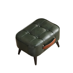 NNETM Super Soft Faux Leather Upholstered Seat – Green Black