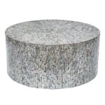 MONT BLANC MOTHER OF PEARL HAND MADE COFFEE TABLE