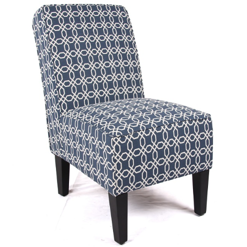 Cafe Lounge Couch Ramie Cotton Fabric Accent Dining Relax Chair Pub Seating Navy New 1 V755 SCAC 9201 NAVY 191794 00