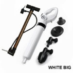 Powerful Air Drain Blaster Plunger for Toilet, Sink, and Floor Drains