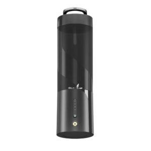 Black Portable Juicer – Magnetic Charging Fresh Juice Blender, Multifunctional Ice Crushing Fruit Mixer