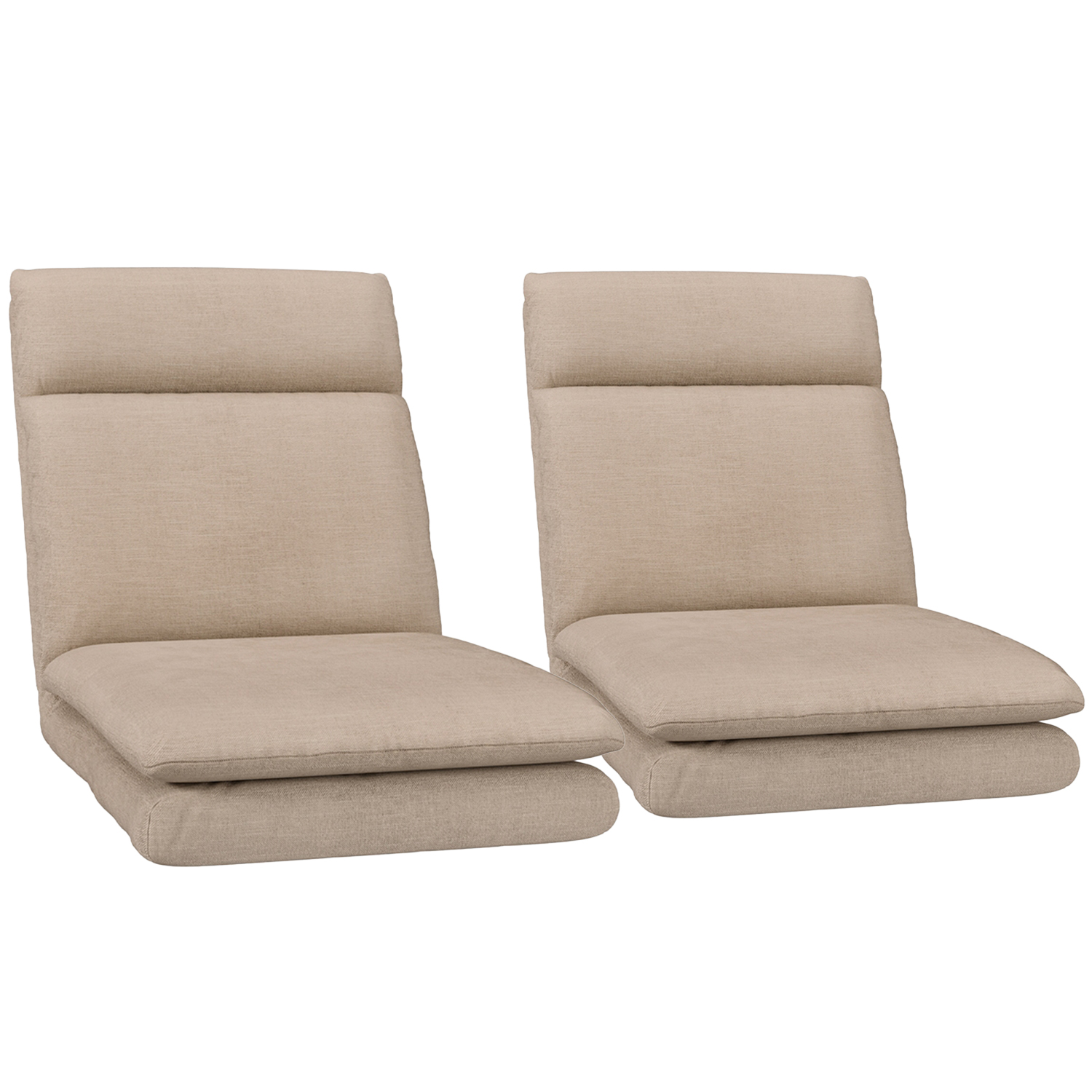 Artiss 2XFloor Chair Sofa Linen Beige 1 FLOOR SBL 01LIN 1S BRX2 202510311348 00