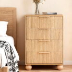 Artiss 4 Chest of Drawers Dresser Tallboy Pine