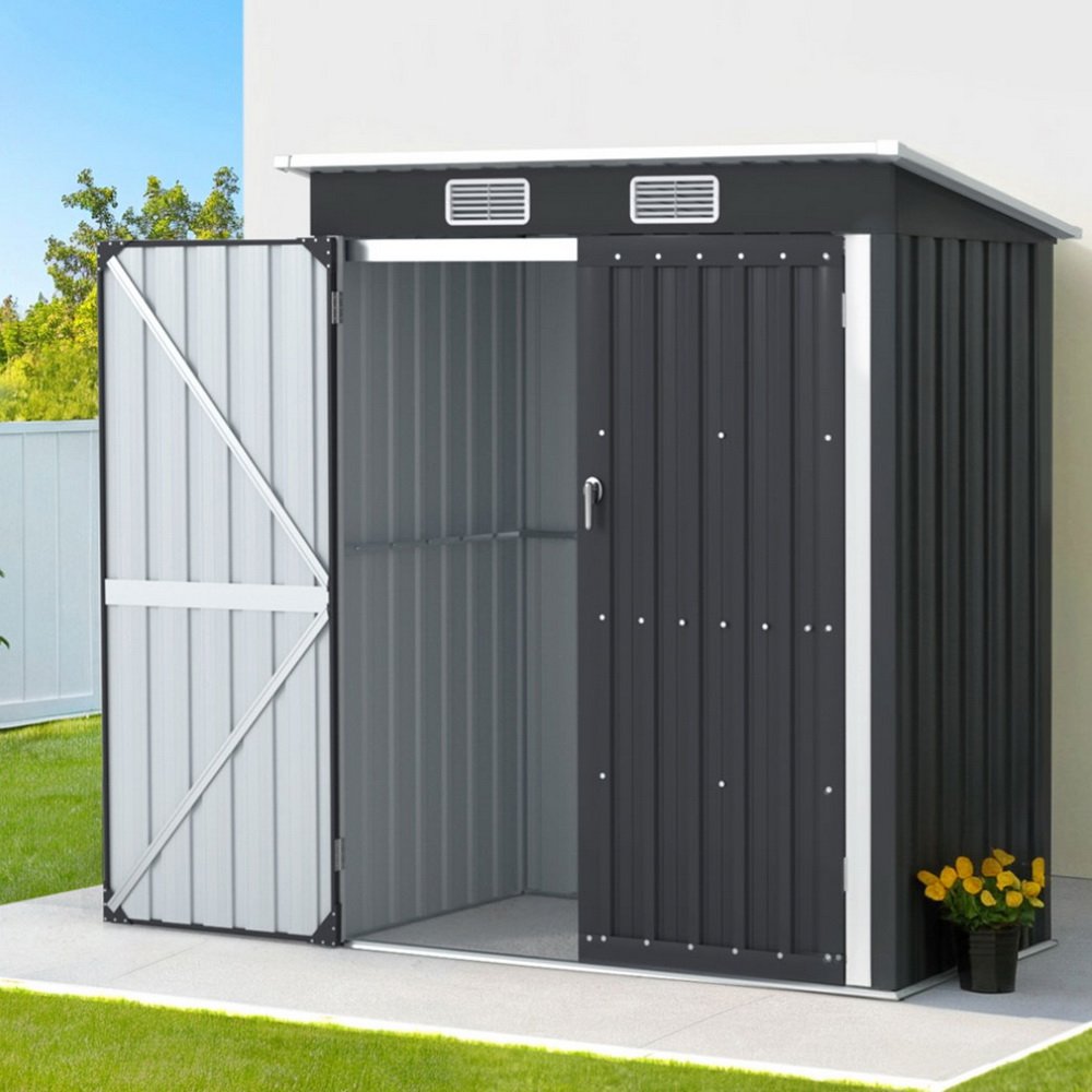 SHED FLAT 3X5 2DOOR AB 209165 06