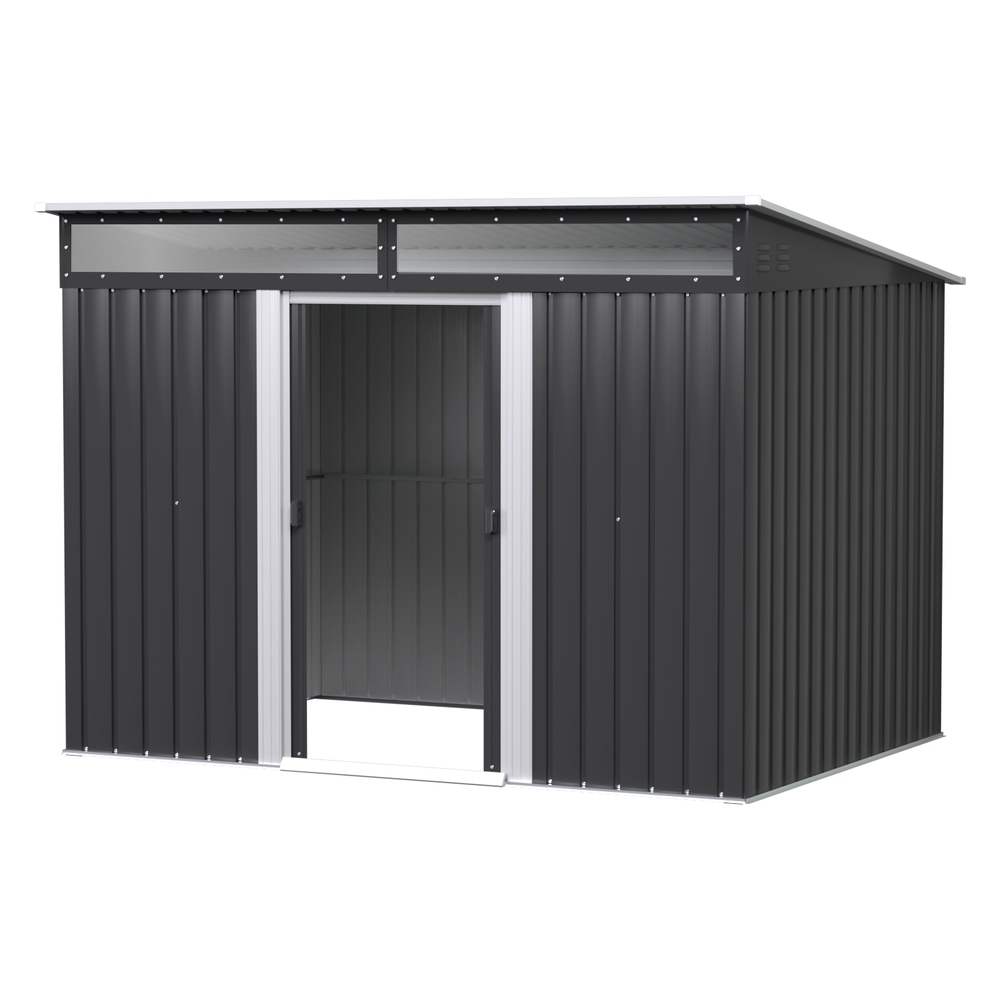 Giantz Garden Shed Outdoor Storage 2.60×1.95M Tool Sheds Workshop House Shelter