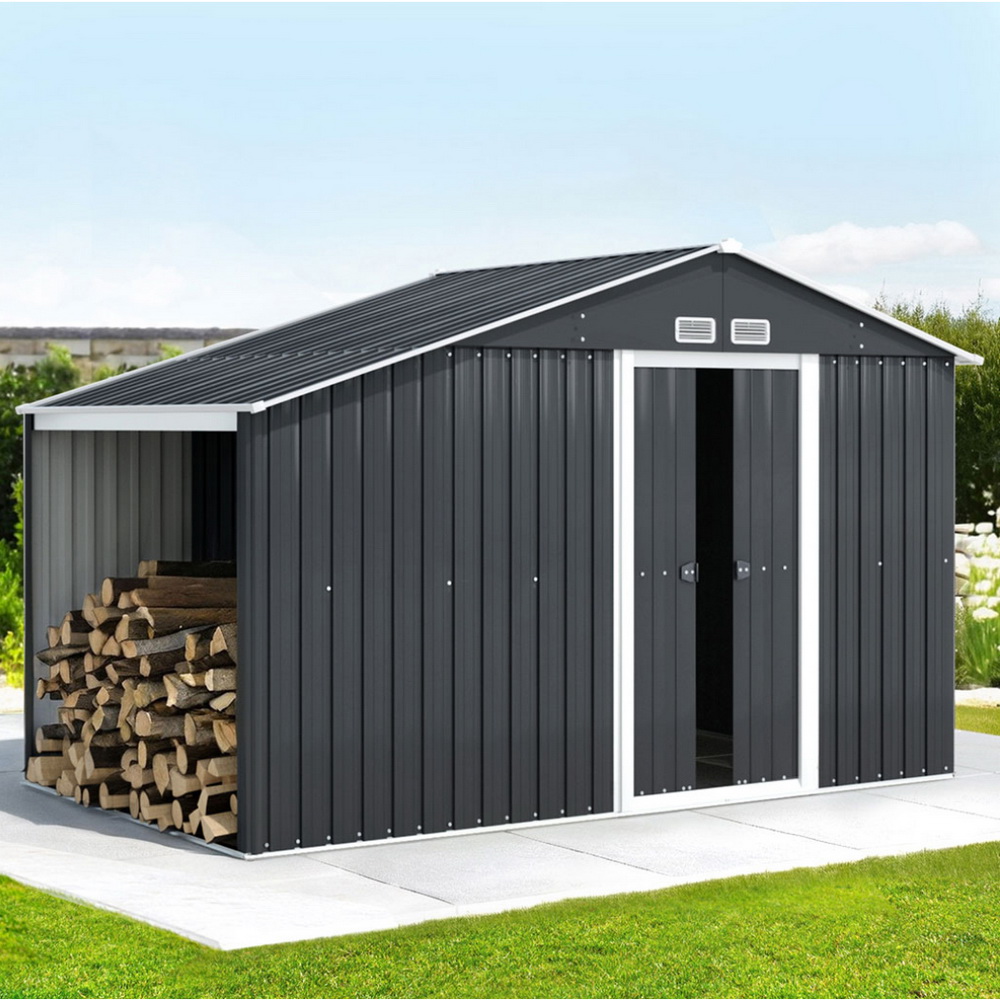 Giantz Garden Shed 3.22×1.96M Outdoor Storage Tool Workshop House Shelter