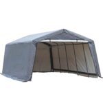 Samland Portable Carport Garage Shelter Canopy Single Size 12x20FT