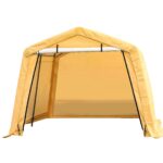 Samland Replacement Cover Kit for Portable Carport Garage Shed Storage in Size 10X10FT