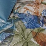 Isla Cotton Sateen Blue Quilt Cover Sets by Bedding House King