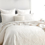 Berlin Jacquard Stone Coverlet Set by Renee Taylor Queen/King