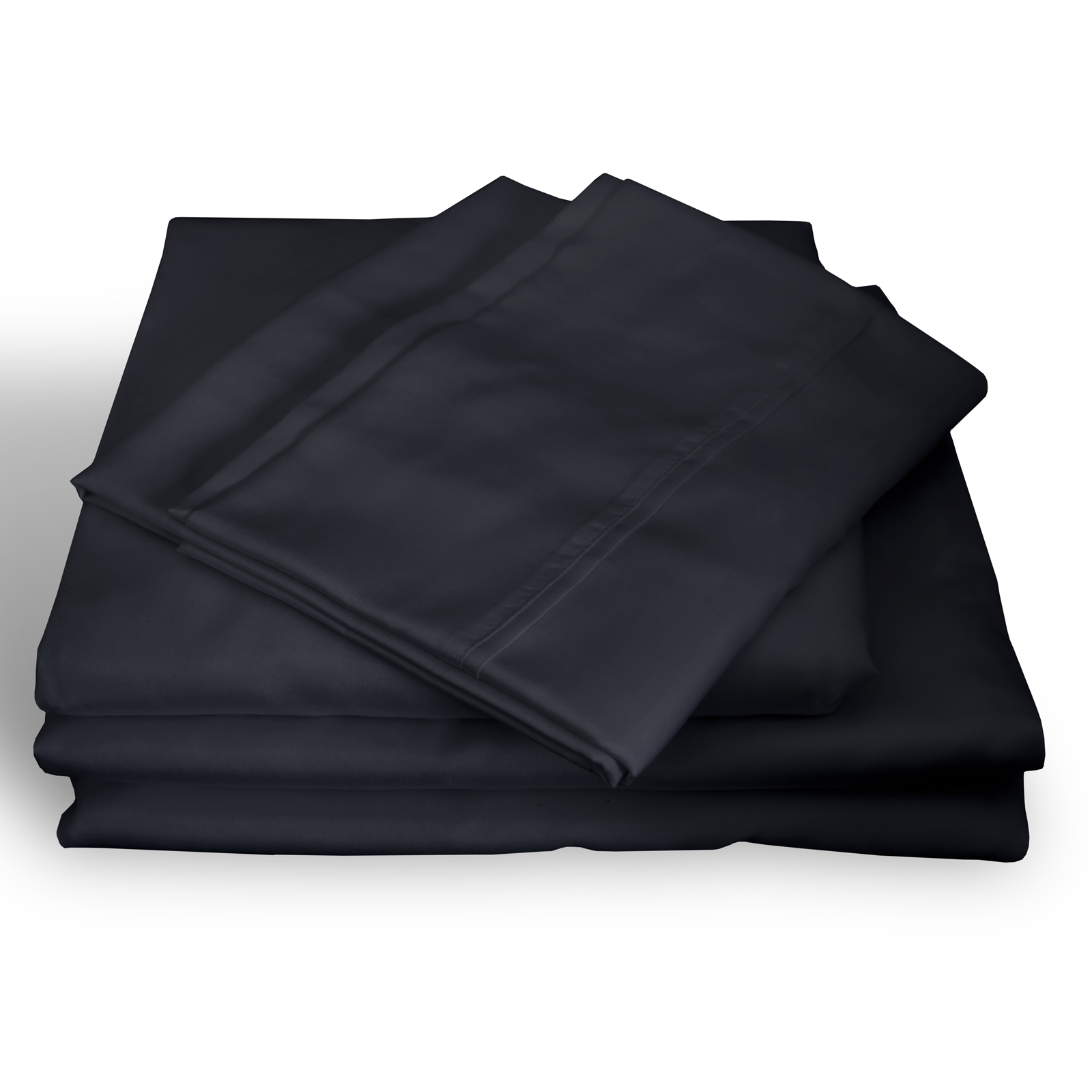 Royal Comfort 1000TC Hotel Grade Bamboo Cotton Sheets Pillowcases Set Ultrasoft – King – Charcoal