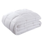 Royal Comfort 800GSM Silk Blend Quilt Duvet Ultra Warm Winter Weight  - King - White