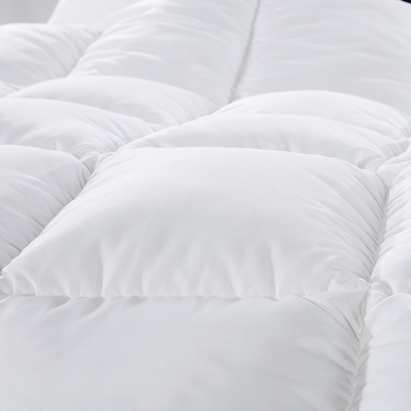 500GSM Soft Goose Feather Down Quilt Duvet 95% Feather 5% Down All-Seasons – Single – White