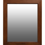 Ascot Solid Mahogany Timber Mirror (Mahogany)
