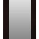 Toby Solid Mahogany Timber Standing Mirror (Chocolate)
