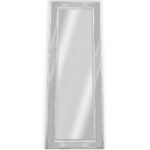 Medium White Beaded Framed Mirror - 70cm x 170cm