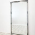 French Provincial Ornate Mirror - ANTIQUE SILVER- X Large 100cm x 190cm