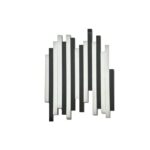 Luxe Panel Mirror - BLACK