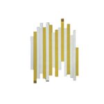 Luxe Panel Mirror - GOLD
