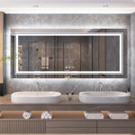 Interior Ave - 120 x 80cm Rectangle Frameless LED Bathroom Mirror
