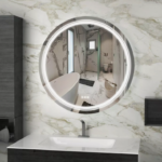 Interior Ave - 60cm Round Frameless LED Bathroom Mirror