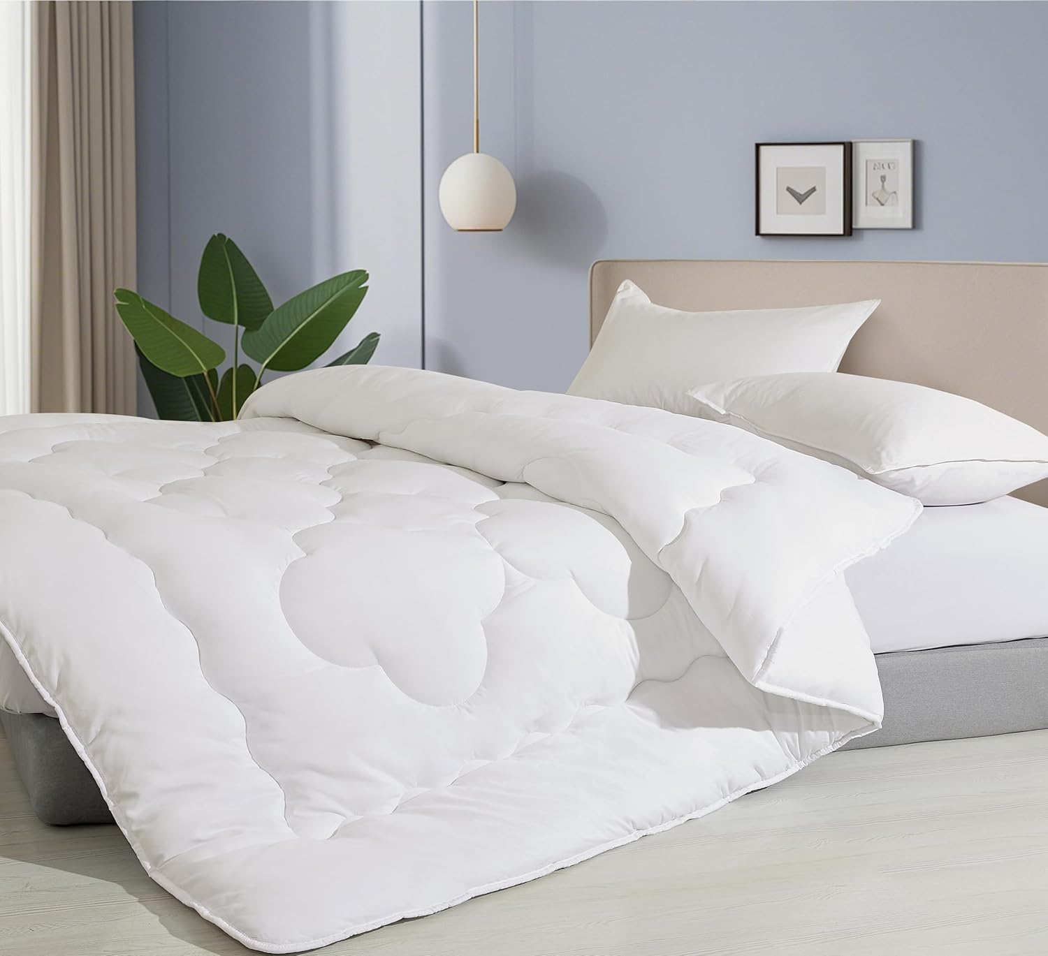 Ultra-Warm Bamboo-Blend Winter Quilt 500GSM – Hypoallergenic, Breathable & Dust-Mite Resistant Quilt