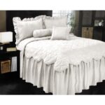 Phase 2 Magnifico Antique White Jacquard Bedspread Set Queen