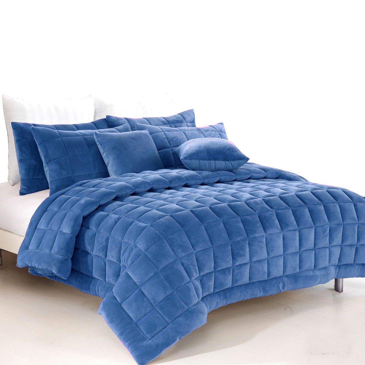V442 MFL QUILT AUGUSTAMINK DENIM QS 75095 00