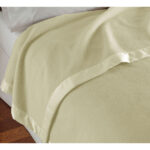 400GSM Luxury Wool Blanket Cream Queen