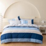 Mannix Striped Quilt Cover Set - Super King Size
