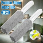 Pumice Stone Wand Tile Cleaning Stains Brush Cleaner Tool Toilet Bowl Bathtub