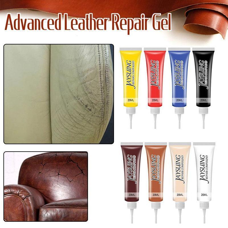 dvanced Leather Repair Gel Kit Filler for Sofa Auto Interior and Scratch Restoration – Maple