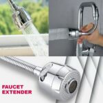 Kitchen Universal Faucet Splash-Proof Head Pressurized Nozzle Bubbler 360° Au