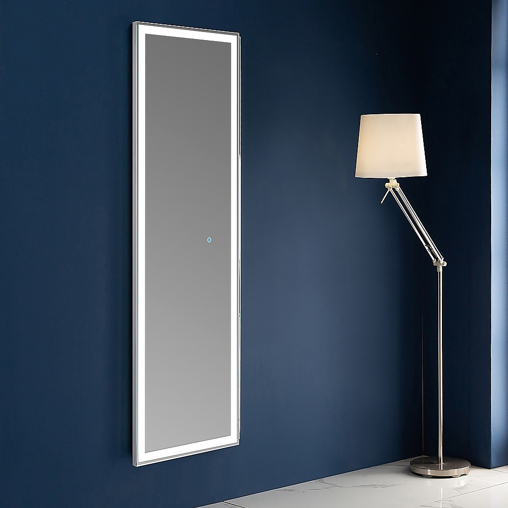 LED Full Length Mirror Standing Floor Makeup Wall Light Mirror 1.6M 1 V63 833711 25910 00