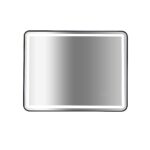 Rectangular Mirror LED Anti-Fog Illuminated Bathroom Living Room - 90x70cm