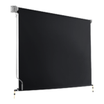 Retractable Straight Drop Roll Down Awning Garden Patio Screen 3.0X2.5M