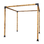 Roof Pergola Gazebo Shed Matte Black Steel Brackets DIY Kits