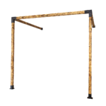 Roof Pergola Gazebo Shed Matte Black Steel Brackets DIY Kits