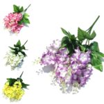 bulk 36 Artificial Hyacinthus Orientalis 4 Assorted 10x33cm