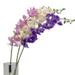 bulk 24 Artificial Bellflower 3 Assort 20x120cm