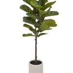Large Artificial Fiddleleaf Tree in Pot 130cm