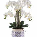 Real Touch Artificial Orchid in Pot 61cm