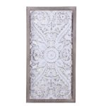 Carved Rectangle Decorative Wall Art 82cm
