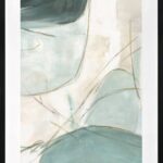 Billow Artwork Framed W Glass Front 80x120cm